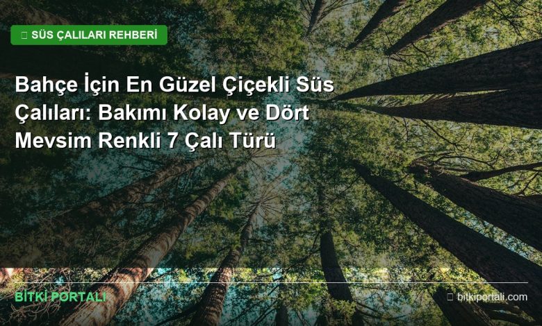 bahce sus calilari rehberi